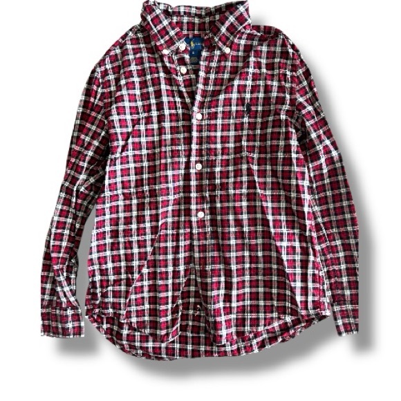 Boys Ralph Lauren Polo Shirt Bundle Size 6 Button Down & Long Sleeve Lot of 5 - Picture 2 of 15